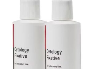 Fixative solution (for laboratory glass slides)